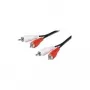 Wentronic Goobay RCA-Verbindungskabel, 10 m – 2x RCA-Stecker (Audio links/rechts) > 2x RCA-Stecker (Audio links/rechts) (50031)