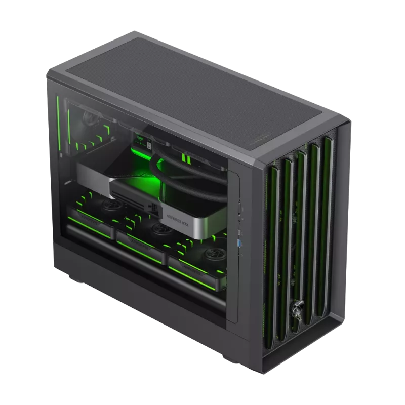 Gamemax | Gehäuse | CLAW 360 BK | M-ATX
