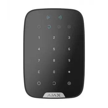 Funk-Tastatur Ajax WRL/PLUS Schwarz 38252 für Sicherheitssystem, numerische Eingabe, batteriebetrieben