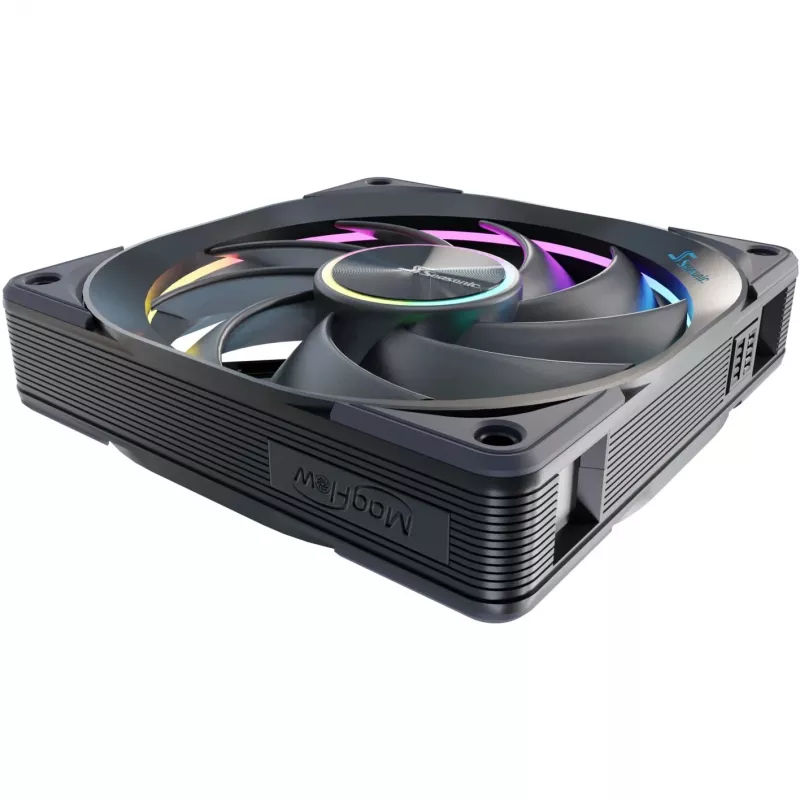 Fan Seasonic MagFlow ARGB 12 cm 2000 RPM Schwarz