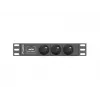 Lanberg PDU-03F-0200-BK Stromverteilereinheit (PDU) 1U Schwarz 3 AC-Outputs (PDU-03E-0200-IEC-BK)