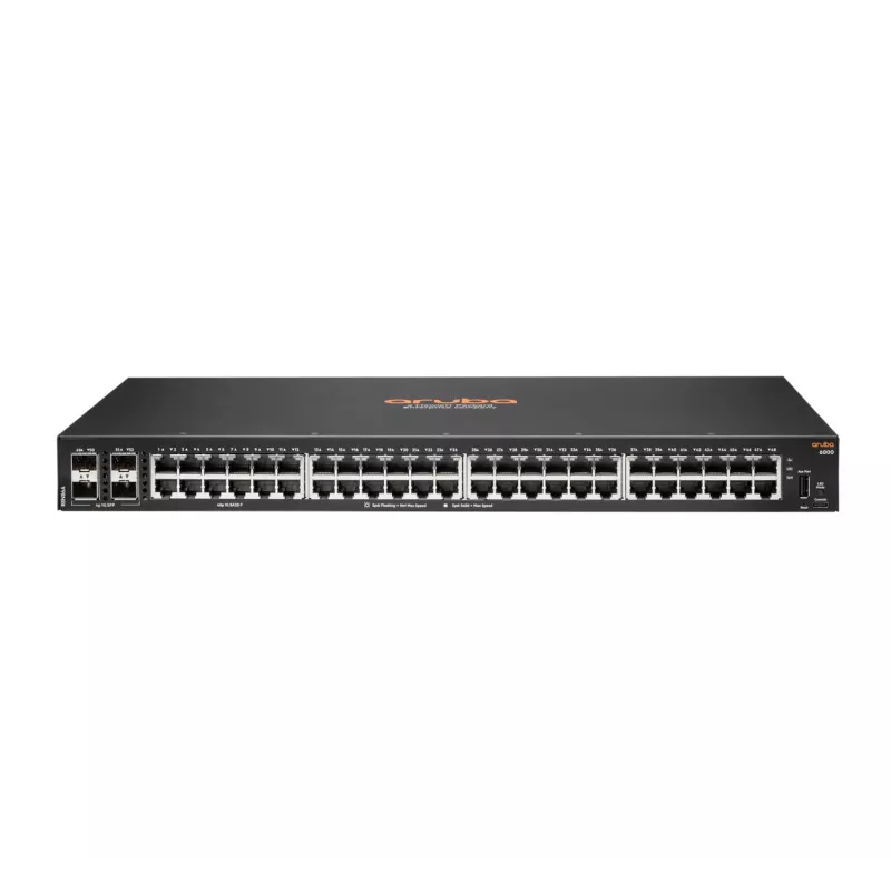 HPE Aruba Networking CX6000 52-Port Switch (R8N86A) [48x Gigabit LAN, 4x SFP]