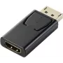 Renkforce RF-5506962 DisplayPort / HDMI Adapter [1x DisplayPort-Stecker - 1x HDMI-Buchse] Schwarz vergoldete Steckkontakte (RF-5506962)