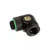 Adapter 90° BitsPower BP-MB90R2LD G1/4 Zoll Außengewinde auf G1/4 Zoll Innengewinde, 2-fach drehbare Schwenkverbindungen