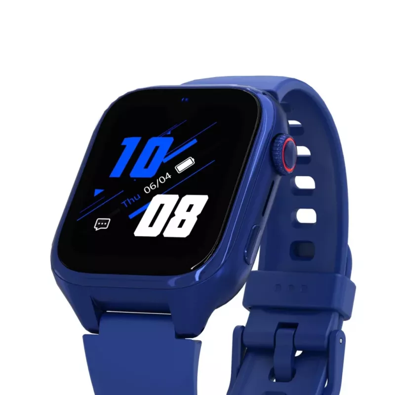 Smartwatch Stelio Junior Pro AI 4G ST-SWJ102-NB — marineblau, 4G-Konnektivität