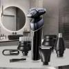 Elektrisches 5-in-1 wiederaufladbares wasserdichtes Rasierset Maestro MR-675 mit USB-Ladefunktion