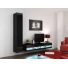 Cama TV-Ständer VIGO neu 30/180/40 schwarz/schwarz glänzend