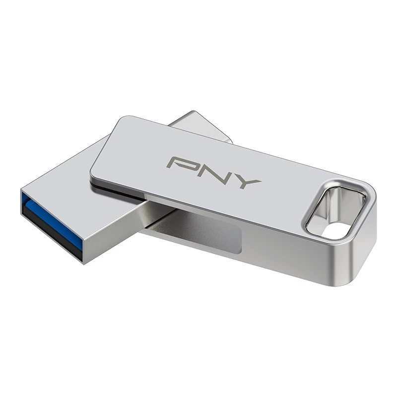 USB-Stick PNY 128 GB USB Typ-A USB Typ-C DUO LINK
