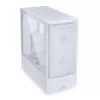 Midi-Tower-PC-Gehäuse Lian Li LANCOOL 207 — weiß, transparentes Panel, unterstützt ATX/MicroATX/MiniITX, kein Netzteil