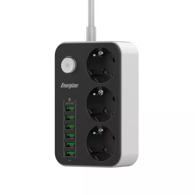 Tragbare Powerbank Energizer EPB2500W01EU 2500 mAh USB-Ausgang kompakter Ladegerät