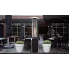 SUNRED Heater Flame Torch Gas | SFT15B | Terrassenheizer | 12000 W | Schwarz
