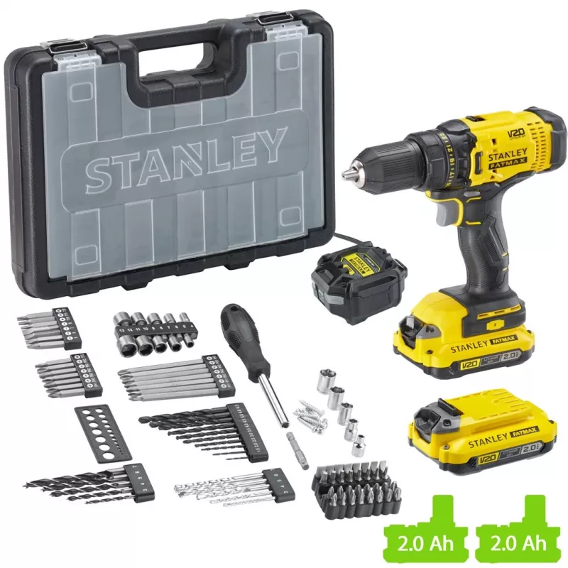 STANLEY SFMCD700D2A-QW 20V Bohrschrauber