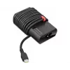 Netzteil Lenovo GX20Z46255 für Laptops, Innen-/Außenbereich 100–240 V, 1,8 m Kabel, USB‑C, schwarz