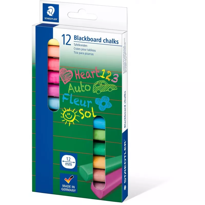 Schreibkreide Staedtler 2360 Mehrfarbig 12 Stk.