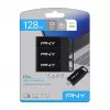 USB-Stick PNY Elite 128 GB USB Type-C 3.2 Gen 1 (3.1 Gen 1) Schwarz