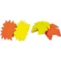 agipa Symbolaufkleber 160 x 240 mm doppelseitig gelb orange, 122910