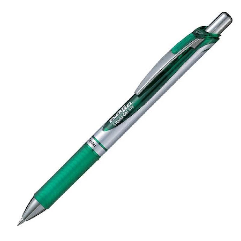 Einziehbarer Gelschreiber Pentel EnerGel Xm Grün