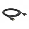 HDMI-Kabel DeLOCK 85464 2m HDMI Typ A Standard Schwarz