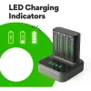 Batterieladegerät-Dockingstation GP M452 für NiMH Micro AAA, Mignon AA Akkus