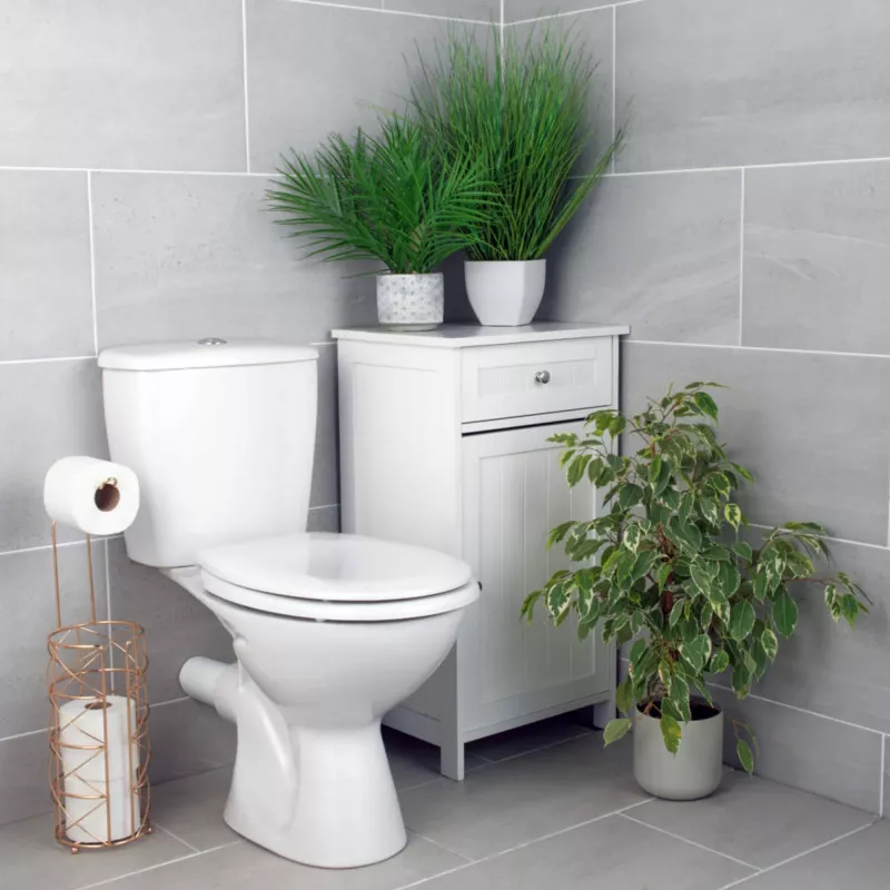 Toilettensitz Beldray LA030252UFFEU7 — antibakteriell, pflegeleichtes Design