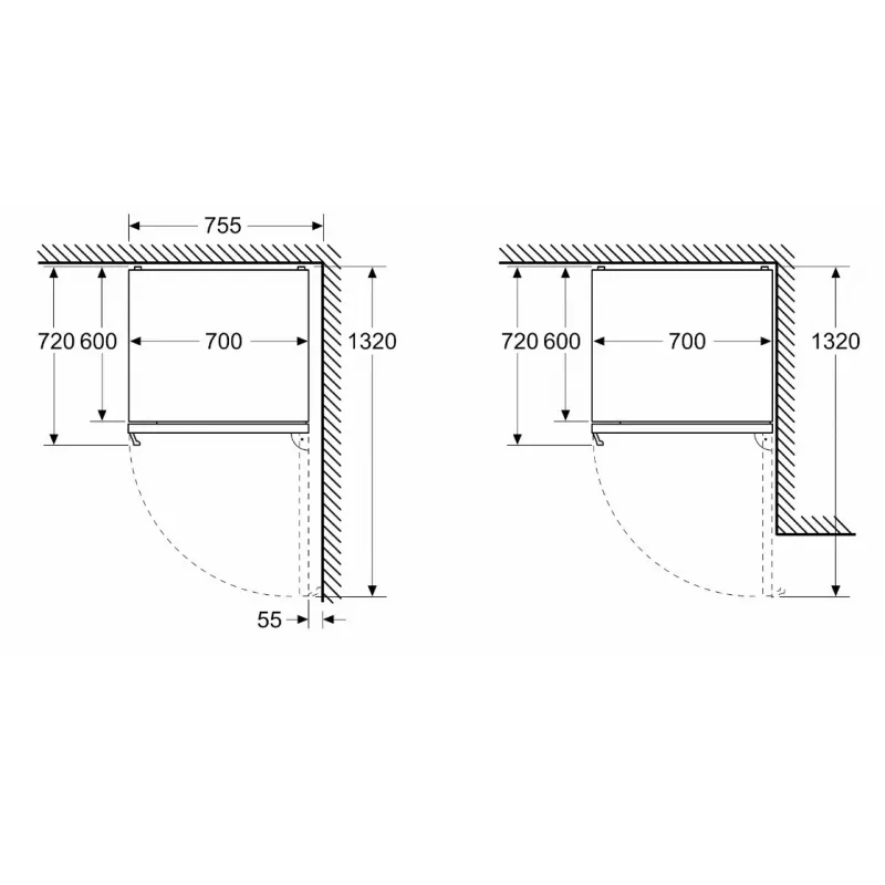 Kühl-Gefrier-Kombination Bosch Serie 4 KGN497ICT 440 l C Edelstahl