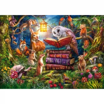 Schmidt Spiele Puzzle Waldgeschichten bei Nacht – 1000 Teile