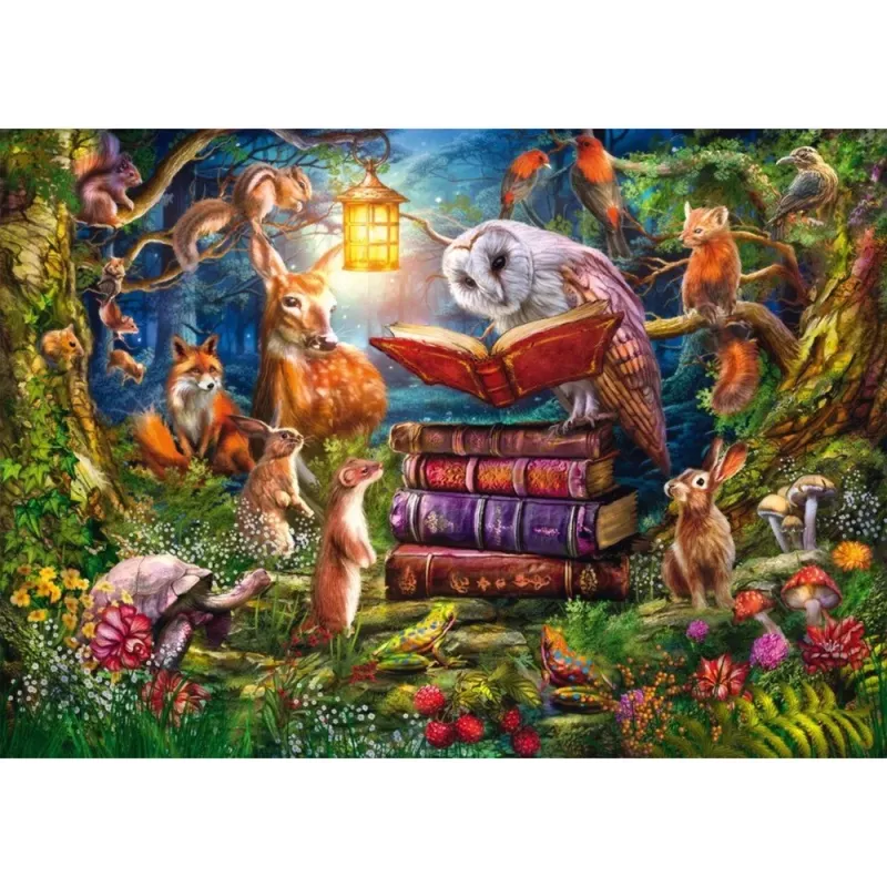 Schmidt Spiele Puzzle Waldgeschichten bei Nacht – 1000 Teile