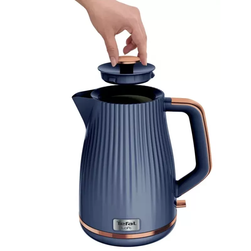 Tefal Loft KO251430 elektrischer Wasserkocher 1,7 L Blau