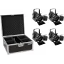 EUROLITE Theater Spot AKKU THA-20PC TRC 4x Batteriebetrieben – Tragbarer batteriebetriebener LED-Scheinwerfer