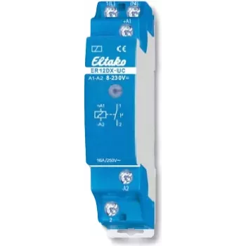 ELTAKO Steuerrelais 1S/16A ER12DX-UC 1TE elektronisch 8-230V 2000W ER12DX-UC (22100002)