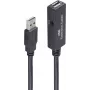 USB-Kabel ShiverPeaks BS13-29055 5m USB A Schwarz