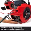 Wandmontierte Schlauchtrommel Einhell GE-HR 18/30 Li-Solo Automatic 30m Schlauch