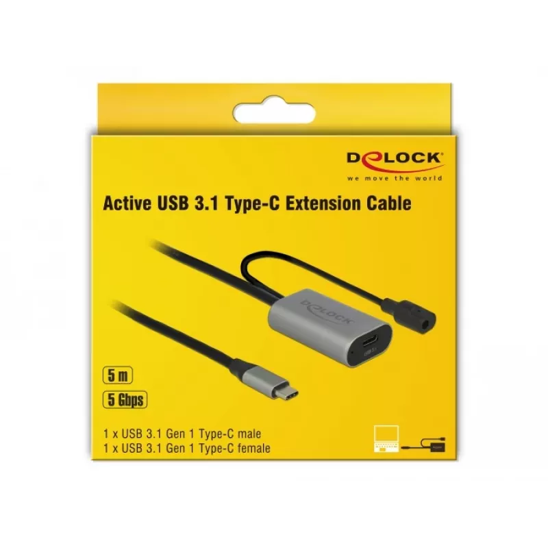 Delock USB-20225 Netzteil Grau