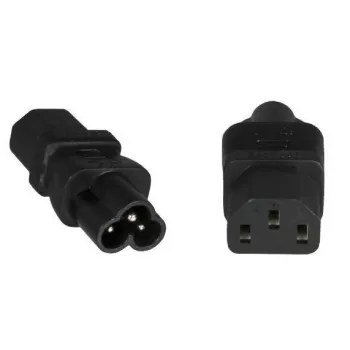 Microconnect PE613AD Netzsteckeradapter C6 C13 Schwarz