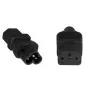 Microconnect PE613AD Netzsteckeradapter C6 C13 Schwarz
