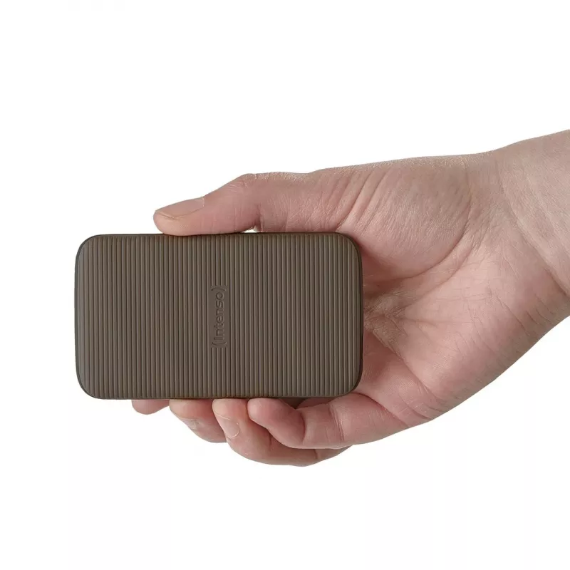 SSD-Festplatte Intenso 1 TB Extern USB Type-C 3.2 Gen 2 Braun
