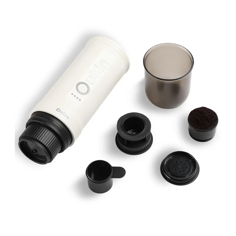 Kaffeemaschine Outin 670g Nano Weiß