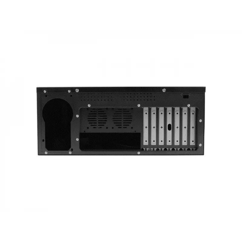 Rack-Gehäuse LANBERG SC01-3504-10B, 1x 3,5-Zoll + 1x 2,5-Zoll Einschub, 7 Erweiterungsslots, 2x 120-mm-Frontlüfter, USB2.0