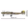 Cobi Bausteine Lockheed P-38H Lightning Set 5763 — maßstabsgetreuer Modellbausatz, sammelbares Flugzeugmodell