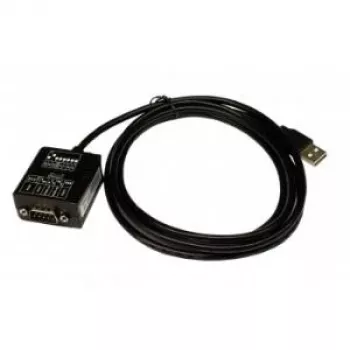 Serielles Kabel EXSYS EX-1309-9 Schwarz 1,8 m USB Typ-A DB-9
