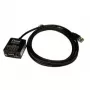 Serielles Kabel EXSYS EX-1309-9 Schwarz 1,8 m USB Typ-A DB-9