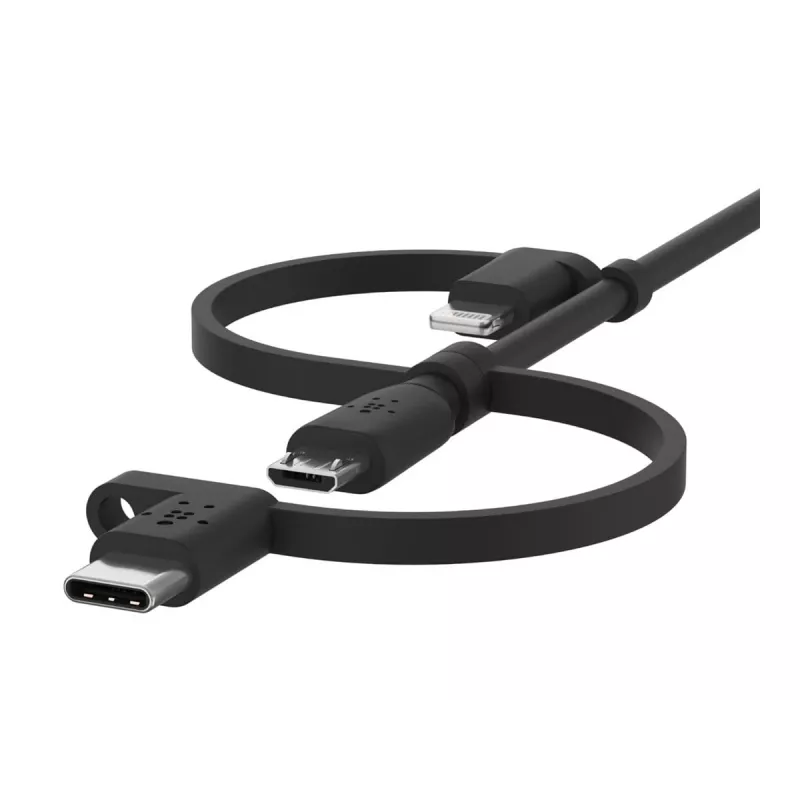 Belkin Universalkabel Lightning/Micro/USB-C