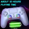 Gamepad Subsonic PS5 Wireless LED Controller Weiß D-pad Home Options Share
