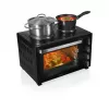 Tristar Heißluftofen mit 2 Kochplatten | OV-3670 | 35 L | 3200 W | Schwarz