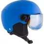 Helm ALPINA ZUPO VISOR QLite — Kinder-Skihelm, Hartschale, 54–58 cm, integriertes Visier, Run System Ergo Snow