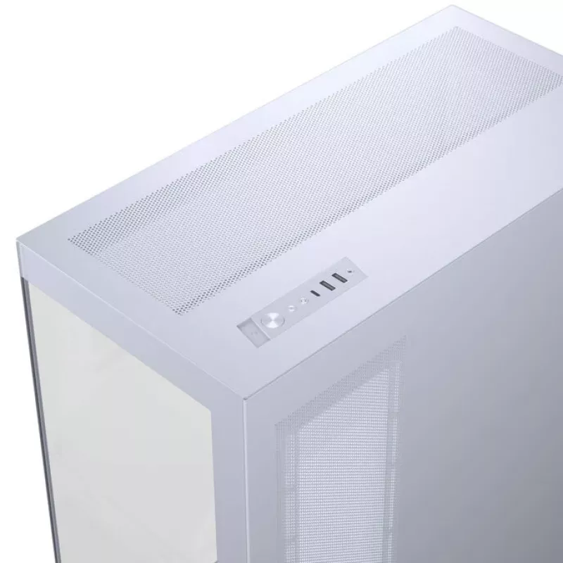 PHANTEKS NV-Serie NV5 MK2 ATX-Gehäuse, gehärtetes Glas, DRGB - Mattweiß + Glacier One 360M25 Gen2 DRGB AiO-Flüssigkeitskühlung - 360 mm
