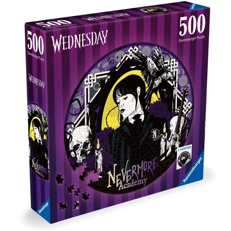 Rundpuzzle Wednesday (500 Teile)