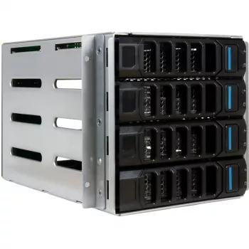 INTER-TECH ER-680 Desktop-PC-Gehäuse (schwarz/silber) kompakter Mid-Tower