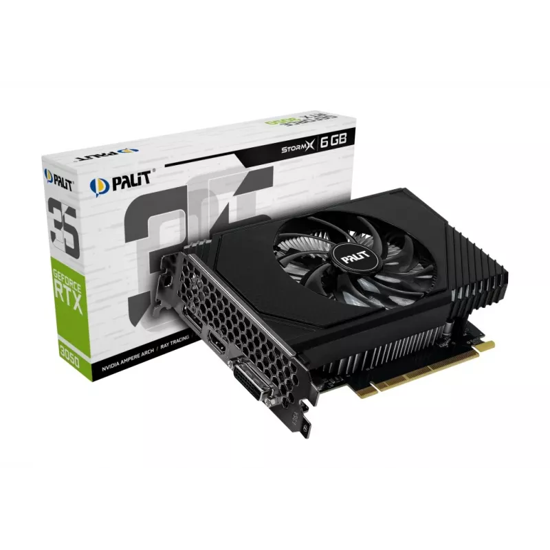 Palit GeForce RTX 3050 StormX 6GB GDDR6 Grafikkarte