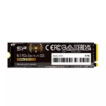 SSD M.2 2280 2 TB Silicon Power US75 PCIe 4.0 NVMe, Lesen 7000 MB/s, Schreiben 6000 MB/s